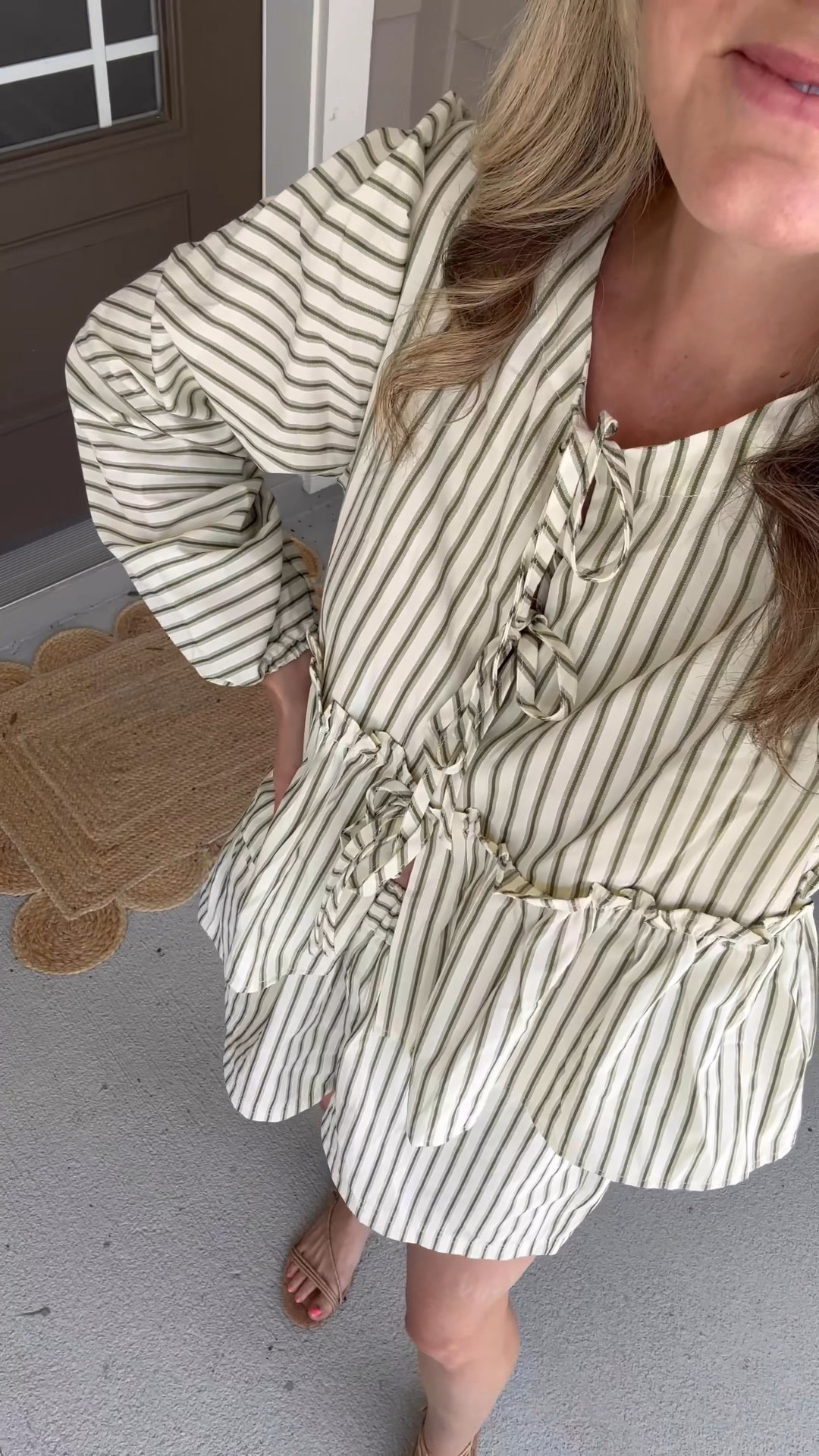 HELLO BACK TO SCHOOL | had to throw on a cute outfit today for the occasion. How many of you have kids going back to school this week? 

How adorable is this set?! It will take you right into hot fall with the longer sweater. Wear it with sandals now and throw on flats later. The top will be so cute paired with denim too! 

#LTKBacktoSchool #LTKStyleTip #LTKFindsUnder50