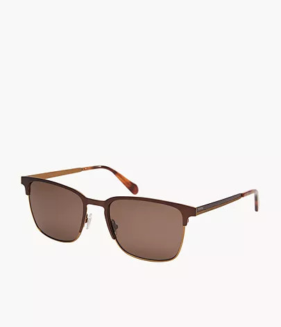 Drew Rectangle Sunglasses | Fossil (US)