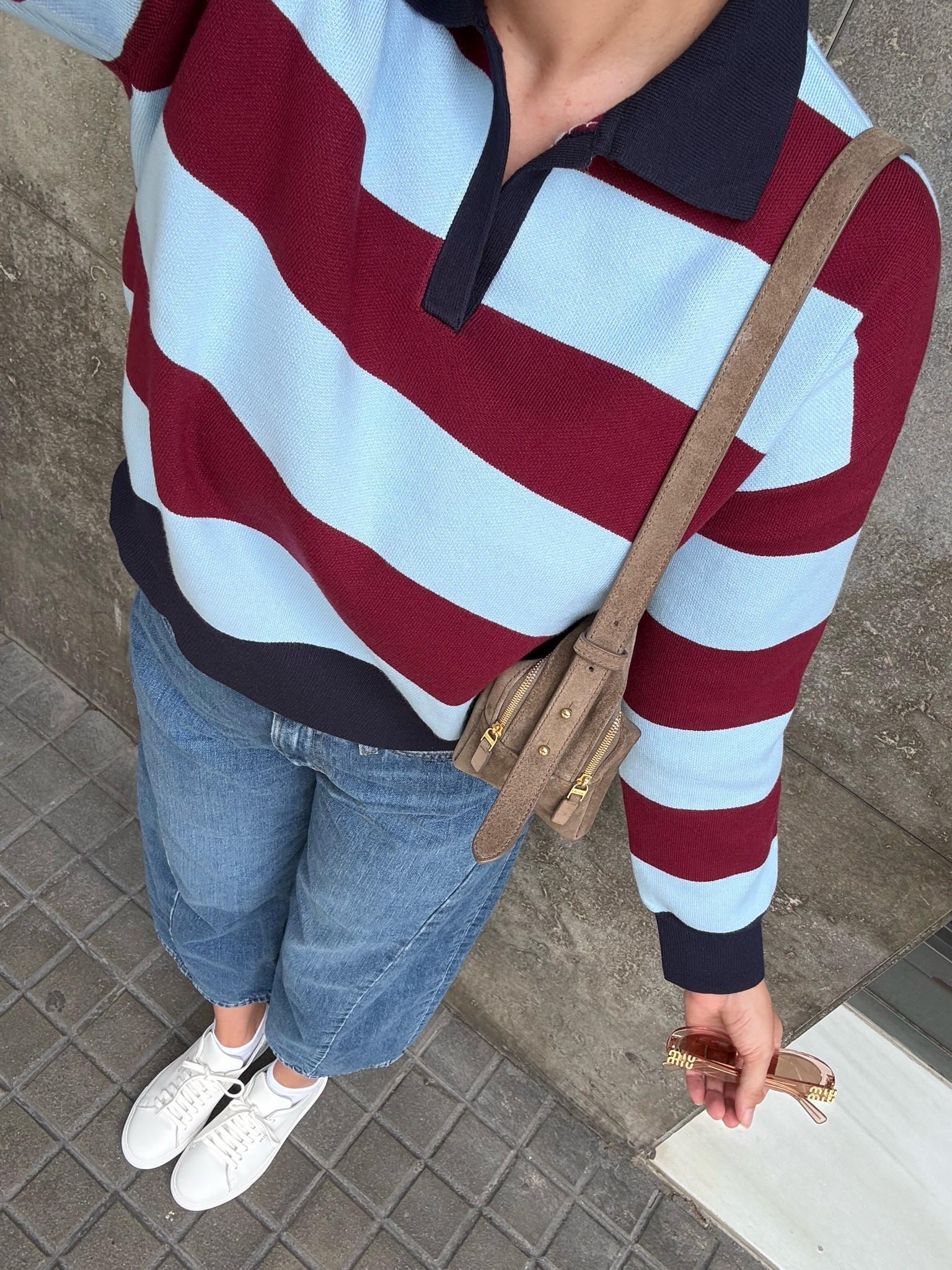 NEW IN ZARA STRIPE POLO❤️‍🔥

#LTKstyletip #LTKautumn #LTKshoes