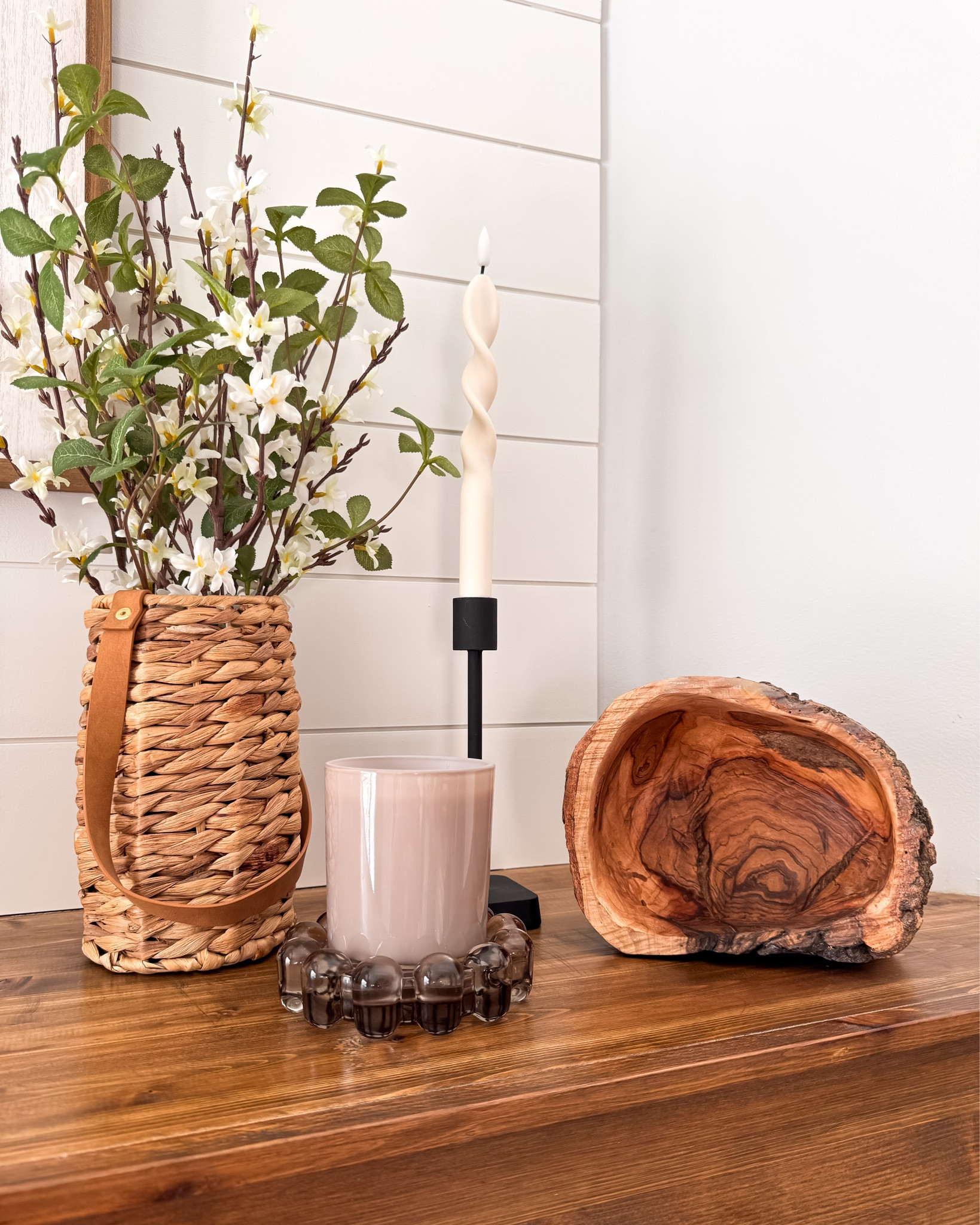 Obsessed is an understatement!  This sculptural bubble candle dish from Alice Lane is the kind of piece that instantly elevates your styling game. The glossy smoked glass finish + playful bubble silhouette gives modern designer vibes while still feeling warm and cozy. I love using it as a candle base, jewelry catch-all, or simply as a statement accent on a console or shelf. It’s minimal, chic, and one of those “where did you get that?” pieces everyone asks about.

bubble candle holder • glass candle dish • smoked glass decor • modern candle base • decorative candle tray • sculptural decor accent • designer home accessories • neutral home decor accents • aesthetic shelf decor • coffee table styling decor • contemporary decor pieces • chic home accessories • minimal decor accents • luxury home decor finds • decorative glass tray • statement decor pieces • trendy home styling • modern shelf decor • elegant home accents • unique candle holders

#LTKstyle #homedecorfinds #neutraldecor #modernhome #shelfstyling #cozyhomevibes #decorinspo #homeaesthetic #interiorstyling #styledspaces #homedetails #designinspo #homestylingideas #viralhomefinds #luxedecor #minimalistdecor #coffeeTableDecor #homedecorlover #trenddecor
@Alice Lane 

#LTKHome