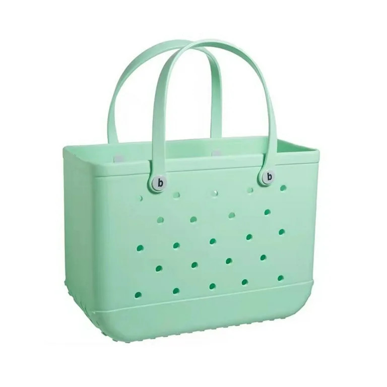 Beach Pool Storage Basket,Large Beach Tote Bag,Barge Beach Tote Rubber Beach Bag,EVA Storage Bask... | Walmart (US)