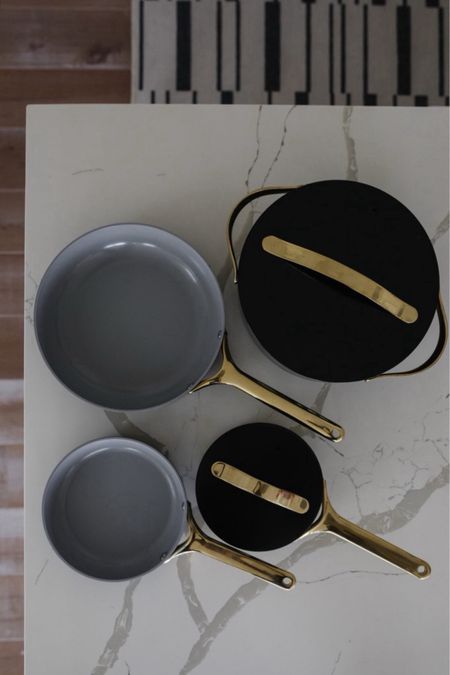 The minis! I love our caraway mini fry pan because it’s non toxic and non stick! Looks stunning and is the perfect size. Can be purchased separately or with with mini sauce pan 


#LTKHome