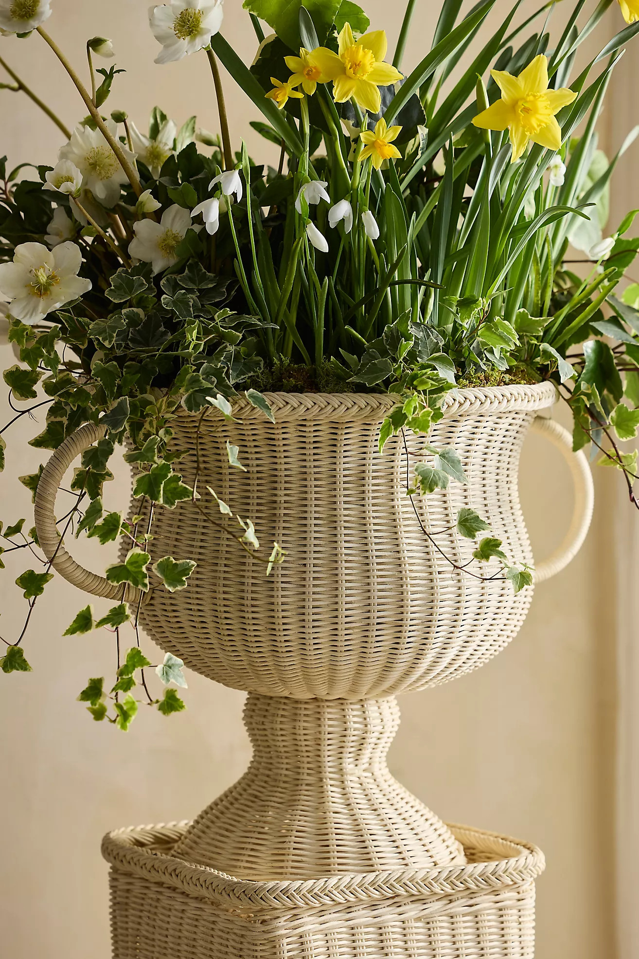 Rattan Urn Planter | Terrain