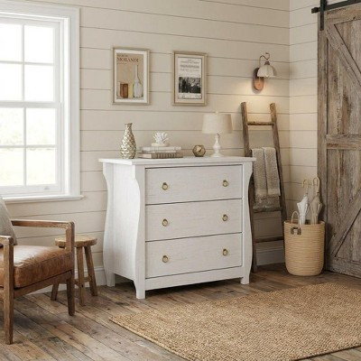 COZONY 3 Drawer Dresser for Bedroom, Modern Wooden Chest with Metal Ring Handles, Storage Cabinet for Living Room, Entryway & Hallway Organizer | Target