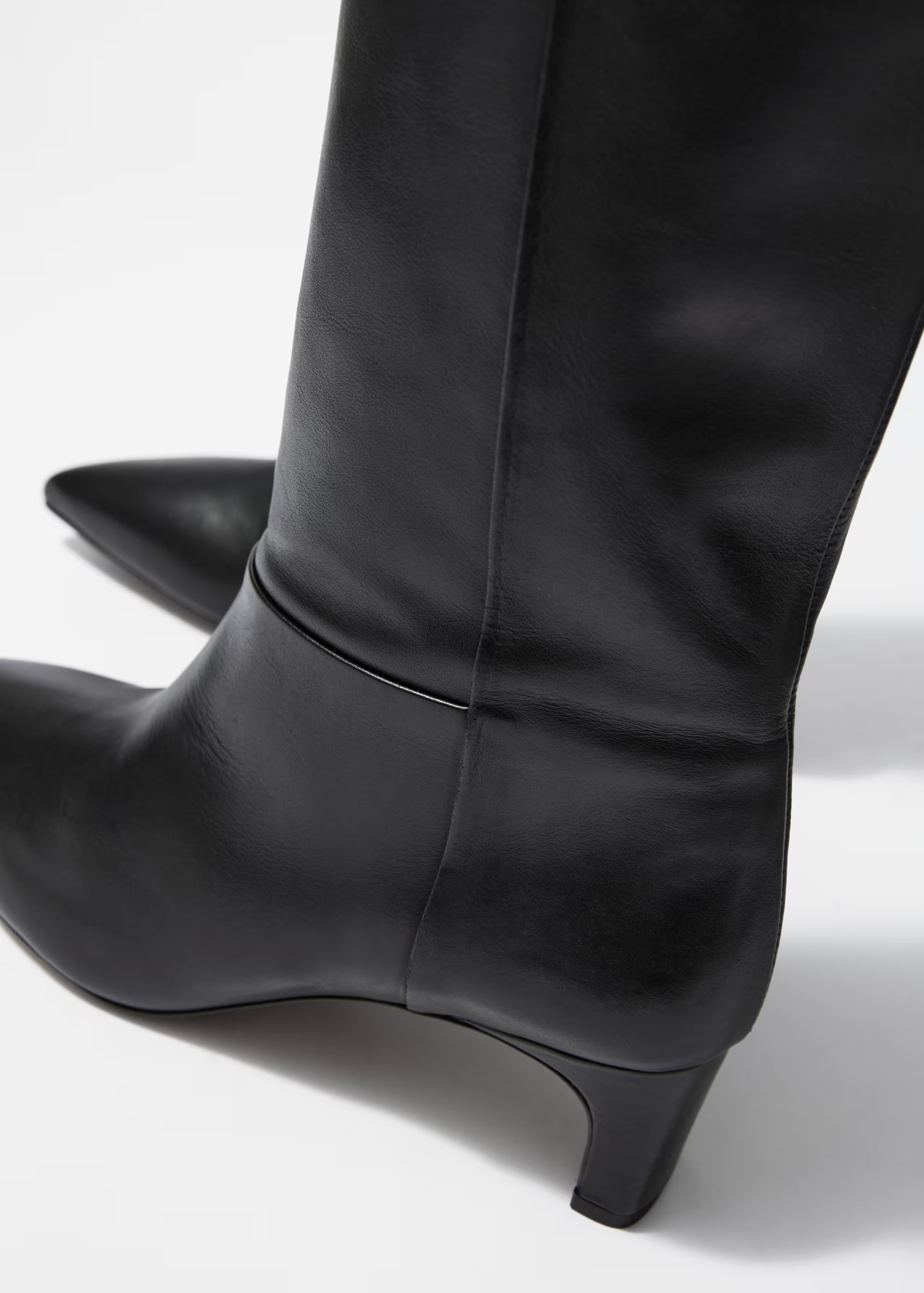 Pointed-Toe Knee-High Boots | & Other Stories - US
