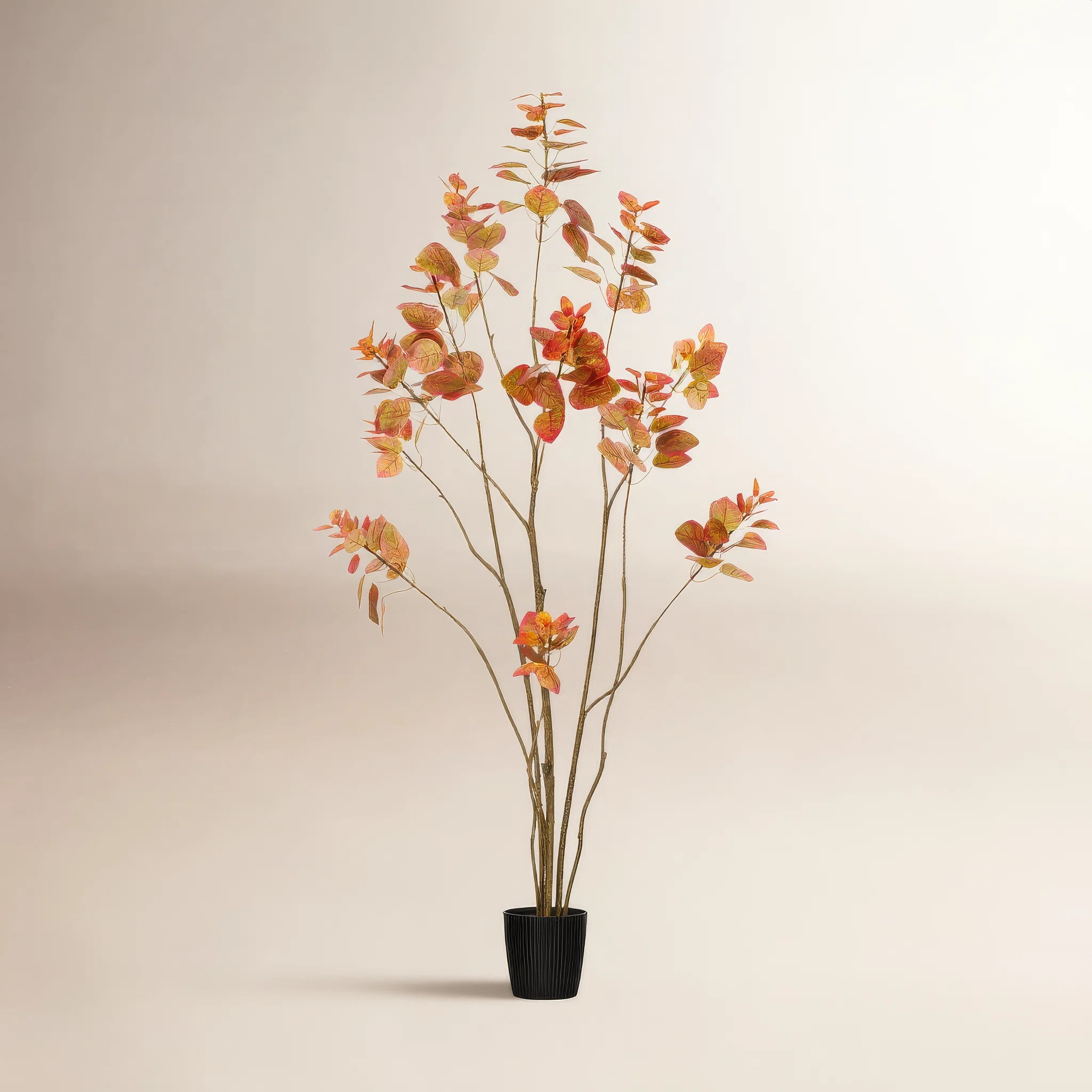 Hather Artificial Foliage Rogot Rurple Tree in Pot | Wayfair North America
