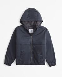 hooded workwear jacket | Abercrombie & Fitch (US)
