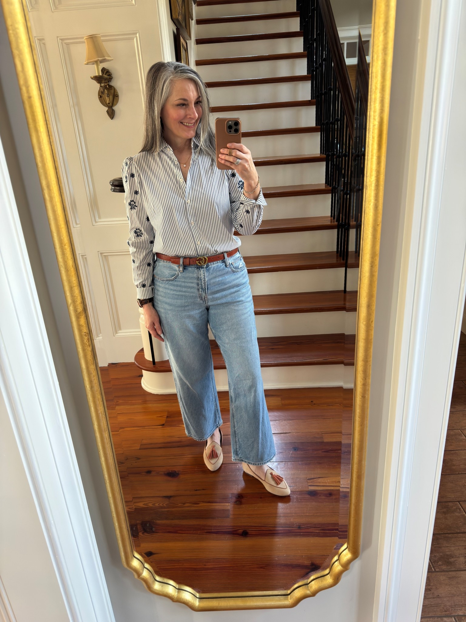 No iron Chico’s shirts are perfect for spring with American Eagle jeans and Birdie’s flats! 

#LTKShoeCrush #LTKStyleTip #LTKOver40
