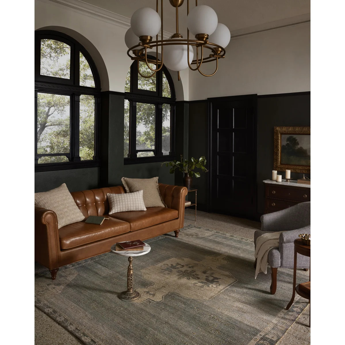 Magnolia Home by Joanna Gaines x Loloi Oakley Sky / Natural Area Rug | Wayfair North America