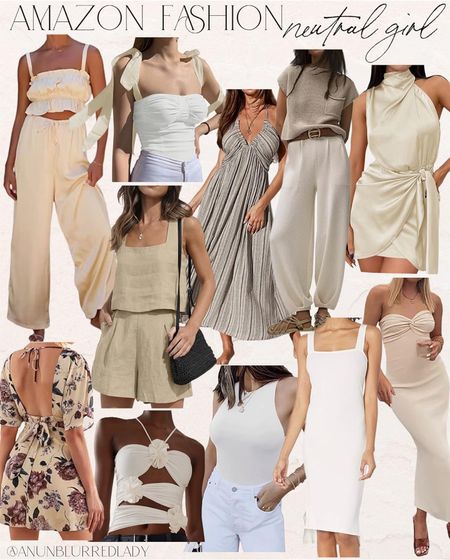 Amazon Neutral fashion finds and favorites for the warm weather! Vacation inspo for your next trip. #Founditonamazon #amazonfashion Amazon fashion outfit inspiration 

#LTKStyleTip #LTKFindsUnder50 #LTKFindsUnder100