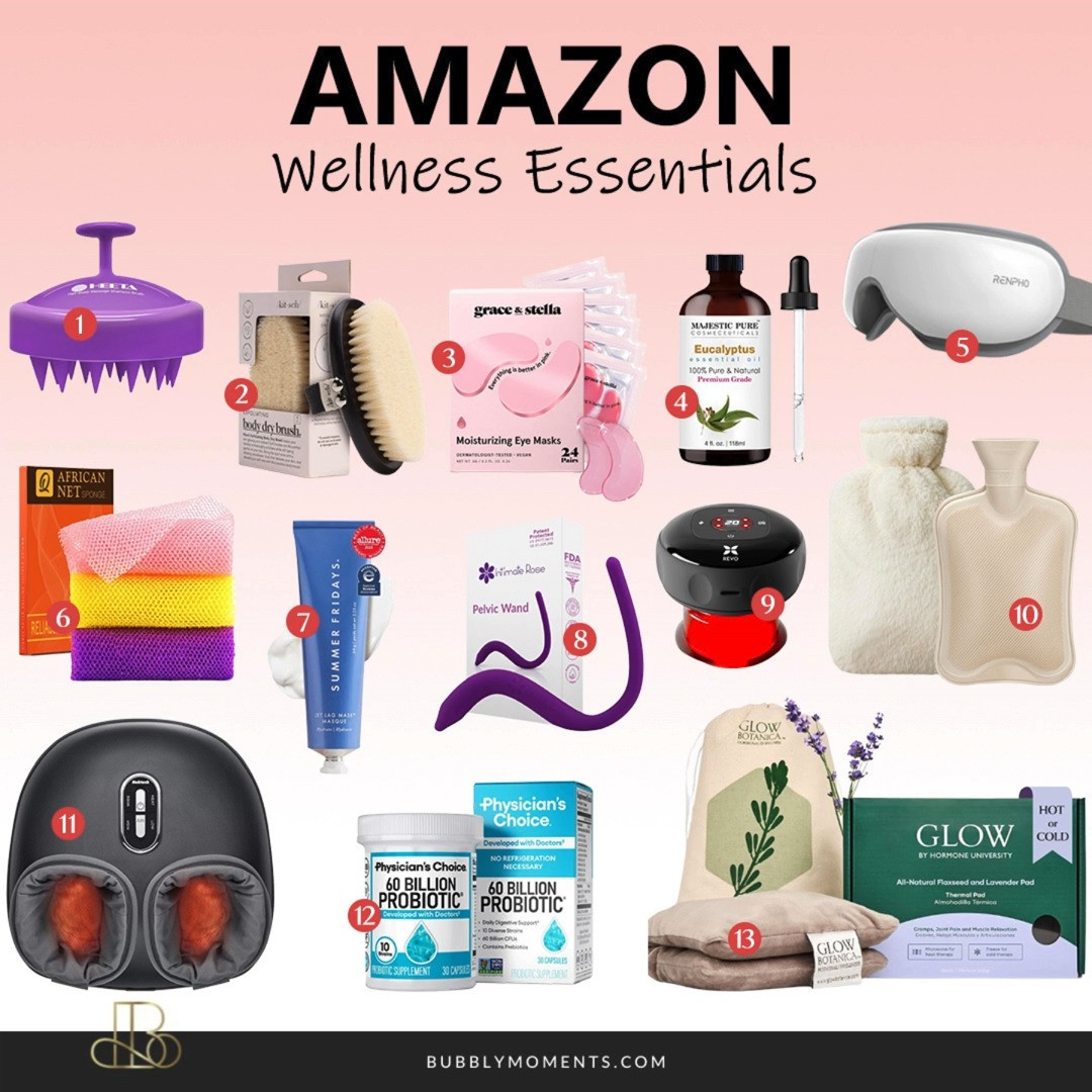Elevate your daily routine with these must-have wellness essentials that help you feel refreshed, balanced, and ready to take on anything ✨ From self-care favorites to everyday health boosters, these Amazon finds are all about making wellness simple, accessible, and effective. Whether you're focusing on better sleep, hydration, skincare, or overall well-being, these picks fit perfectly into any lifestyle. I love how easy it is to turn small habits into big results—because taking care of yourself should feel effortless and enjoyable. Save this post for your next reset day and tap to explore all the essentials that everyone is adding to their routine right now 💖
#LTKselfcare #LTKActive #LTKBeauty #wellnessessentials #selfcaremusthaves #amazonfinds #selfcarejourney #wellnessroutine #healthylifestyle #dailyhabits #mindandbody #selfcareritual #amazonfavorites #trendingnow #wellnessproducts #glowupjourney #routineessentials #healthyhabits #selfloveclub #wellnessinspo #discoverunder50 #viralproducts #amazongems #careforyourself 

 