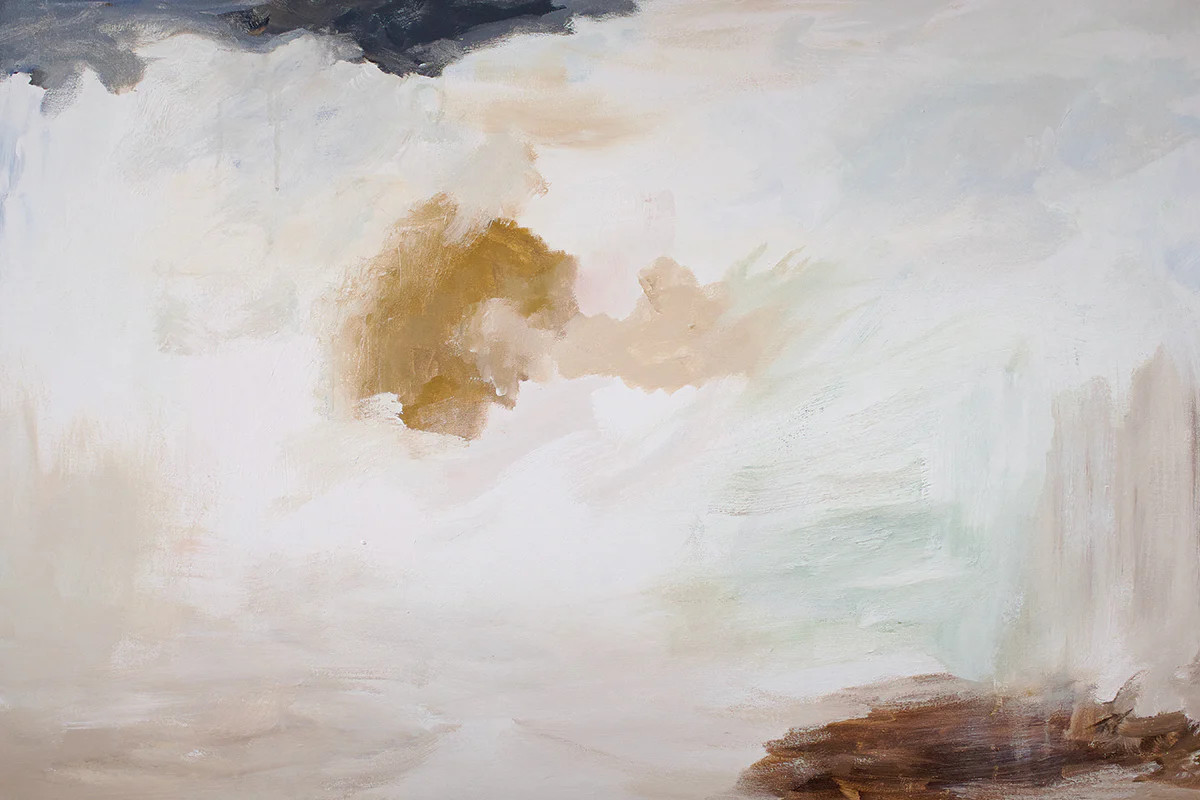 OIA Large Wall Art Abstract Painting by Emily Tingey | Juniper Print Shop