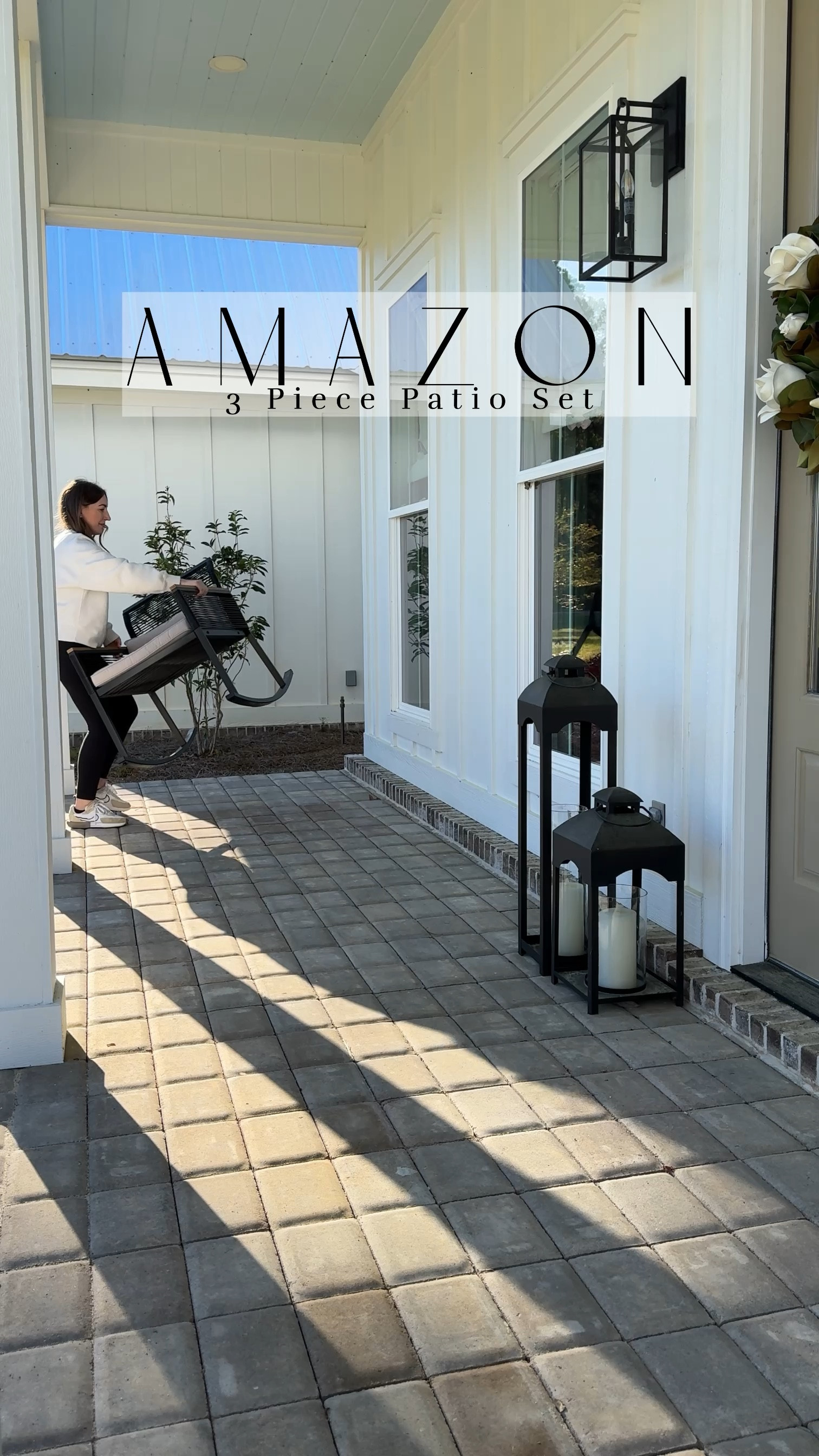 My 3 pcs furniture set is on major sale for under $200!!!! 

#LTKhome #LTKsalealert #LTKVideo