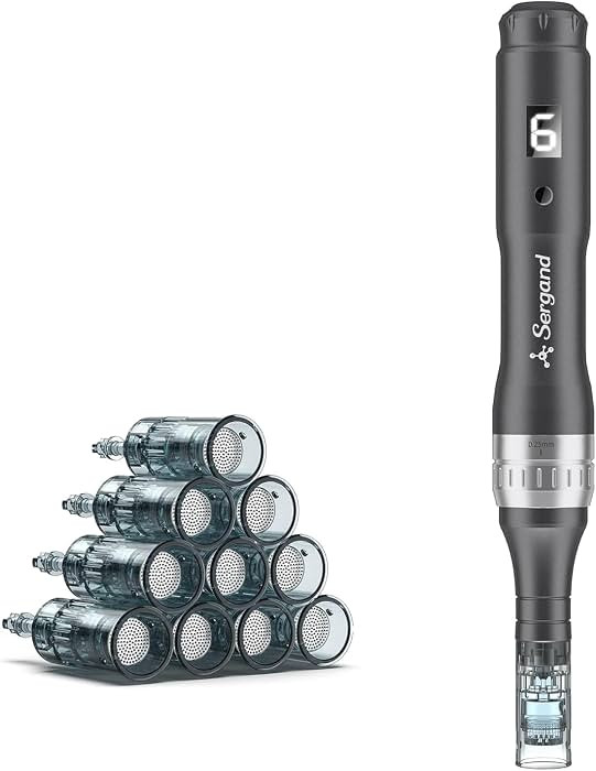 Microneedle Derma Roller Pen - Professional Microneeding 0.25 mm Derma Roller Beauty Pen - Micron... | Amazon (US)
