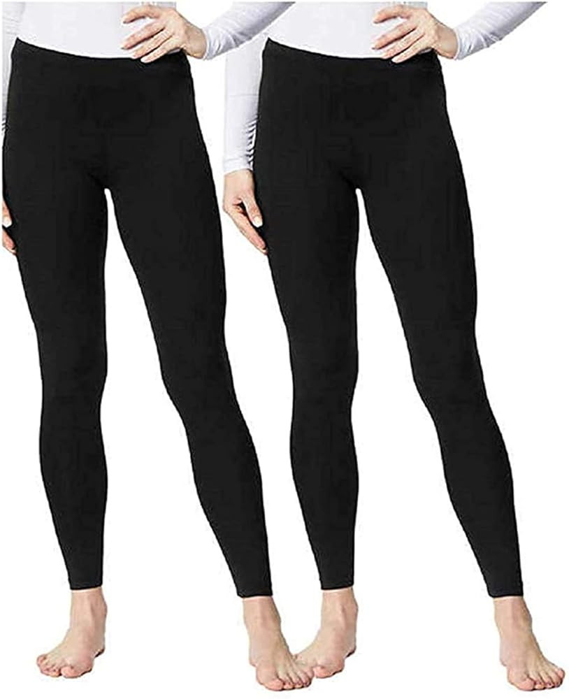 32 Degrees Ladies' Base Layer Heat Pants, 2-Pack | Amazon (US)