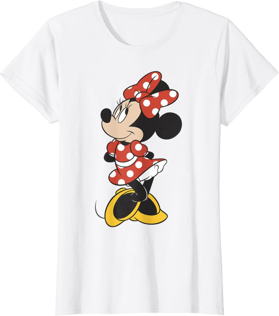 Disney Mickey And Friends Minnie Mouse Traditional Portrait Short Sleeve T-Shirt | Amazon (US)