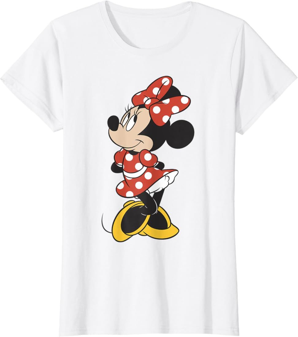 Disney Mickey And Friends Minnie Mouse Traditional Portrait Short Sleeve T-Shirt | Amazon (US)