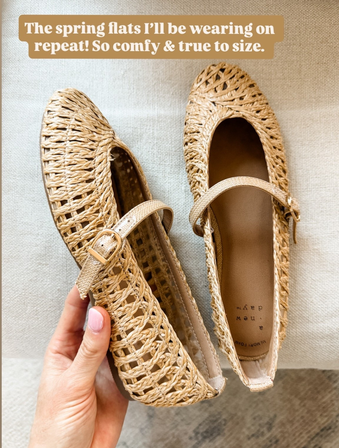 So excited to style these flats for spring! I love the material 😍

Loverly Grey, Target find, Target fashion, spring shoes, neutral flats, woven flats 

#LTKFindsUnder50 #LTKSeasonal
