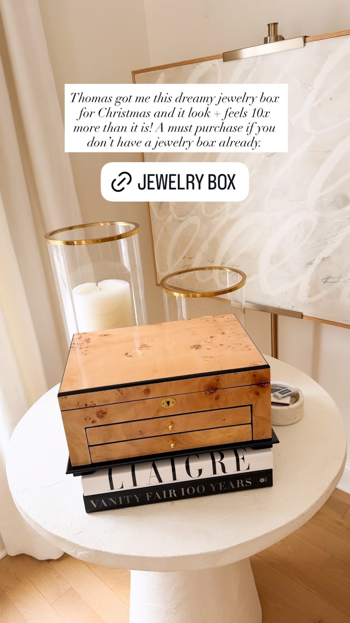 Jewelry box. 

#LTKSeasonal #LTKGiftGuide #LTKHome