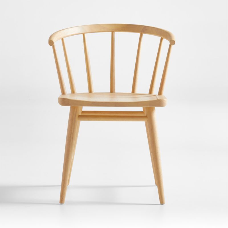 Pali Natural Wood Dining Chair | Crate & Barrel | Crate & Barrel