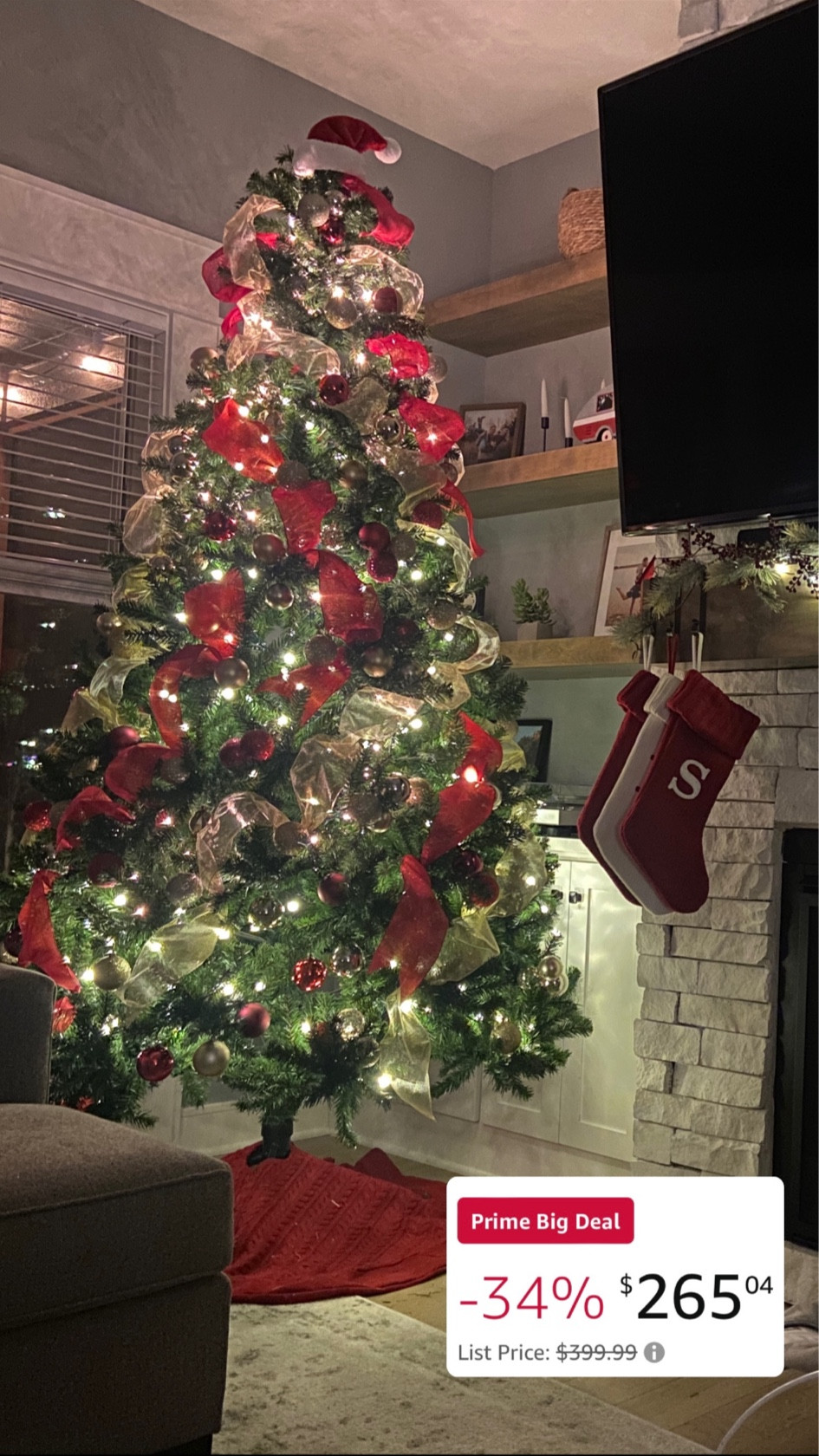 9’ artificial Christmas tree on sale! Bought this two years ago and I’m so happy with it - looks so nice!  

#LTKHoliday #LTKSeasonal #LTKSaleAlert