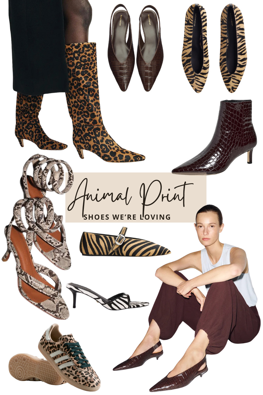 Animal print shoes we're loving right now! 

 #LTKSeasonal #LTKOver40