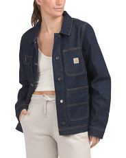 Relaxed Fit Denim Chore Coat | Women | Marshalls | Marshalls