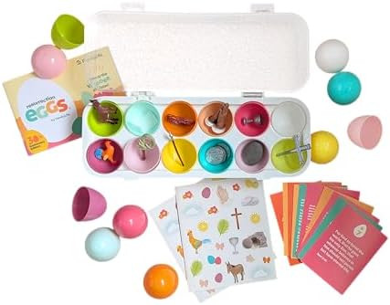 FAMILYLIFE Resurrection Eggs 30th Anniversary Edition – 12-Piece Set with Booklet & Religious F... | Amazon (US)