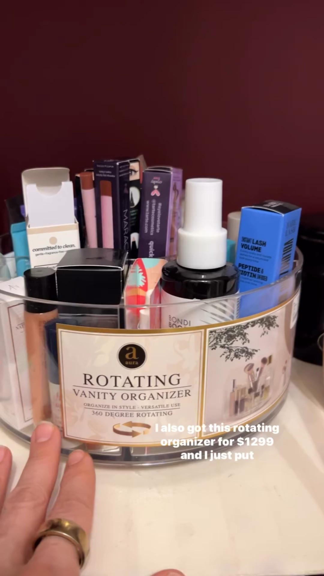 My rotating vanity organizer is from homegoods but they have it on Amazon too. Update your bathroom decor with this home find! 

#LTKHome #LTKOver40 #LTKBeauty