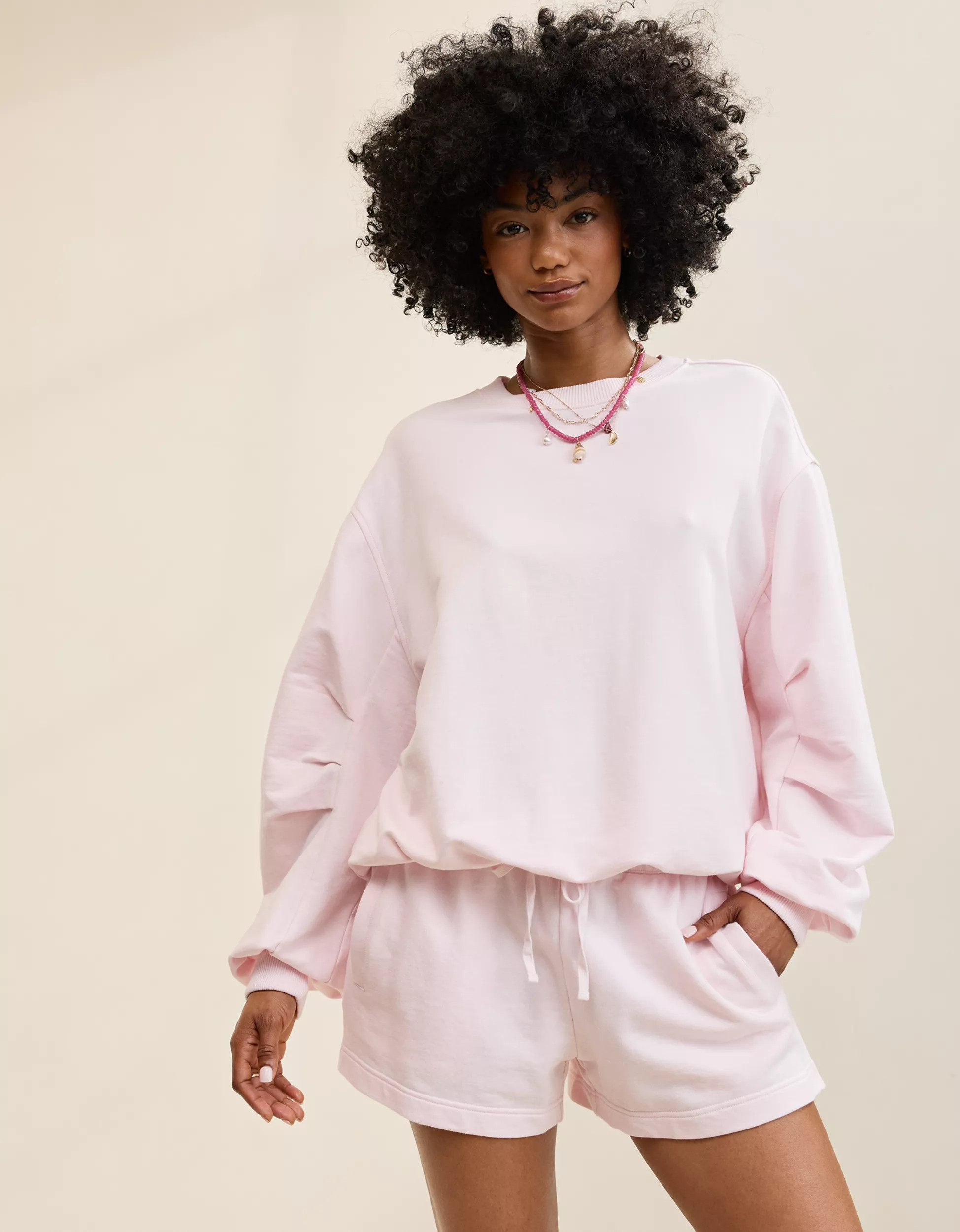 Aerie Jet Setter Crew Sweatshirt | Aerie