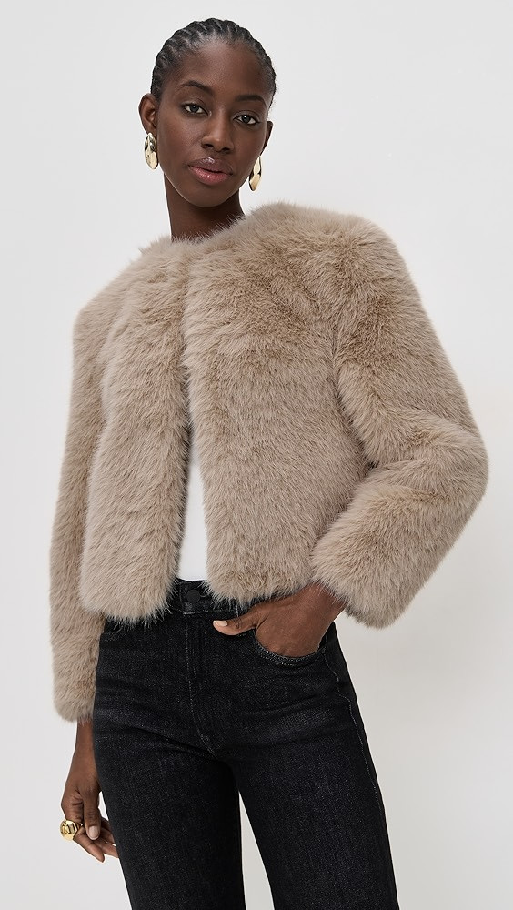 The Polar Opposite Faux Fur Jacket | Shopbop