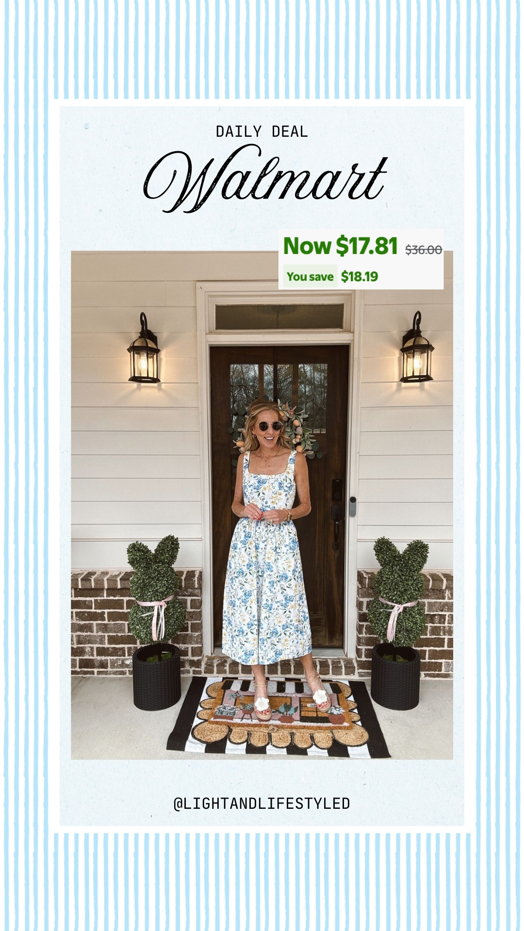 This floral Walmart dress is giving summer brunch + vacation vibes… and it’s under $18!

#LTKootd #LTKSeasonal #LTKSaleAlert