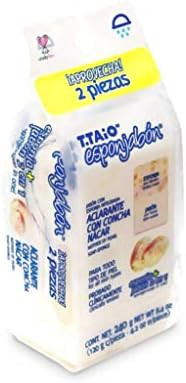 T-TAIO ESPONJABÓN Concha Nacar Pack 2 Piezas | Amazon (US)