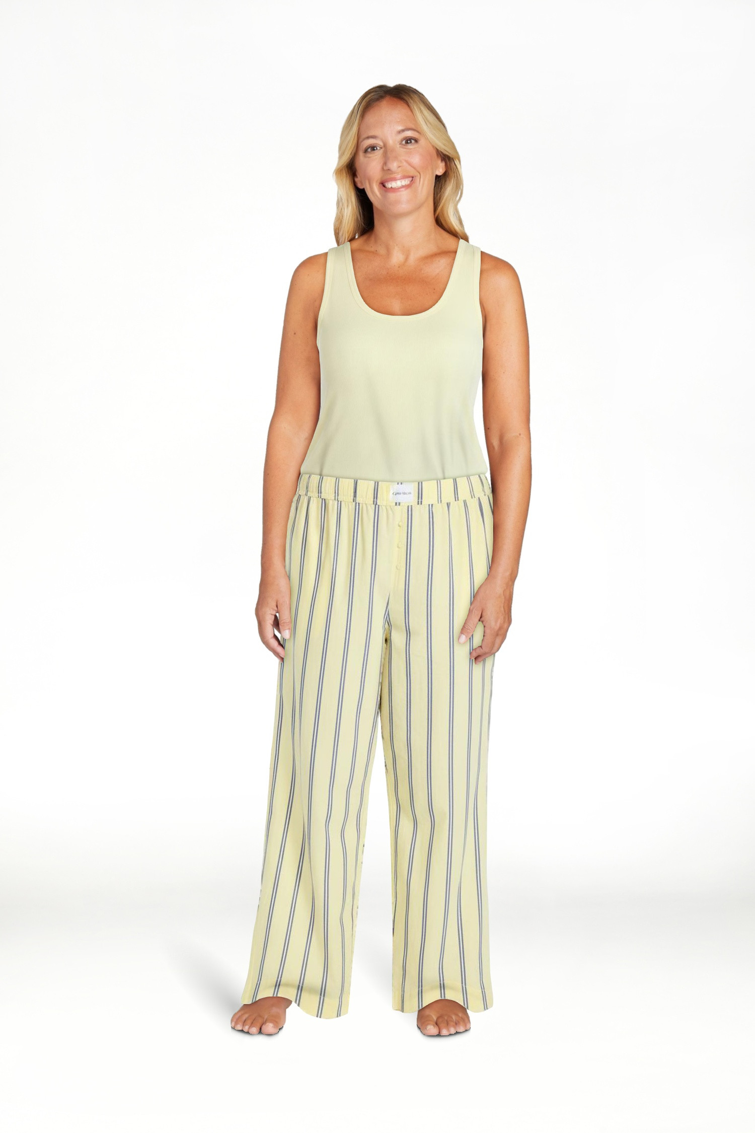 Joyspun Women's Poplin Sleep Pants, 30'' Inseam, Sizes XS-3X | Walmart (US)