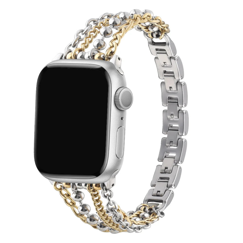 Olivia Stainless Steel Band for Apple Watch | Posh Tech
