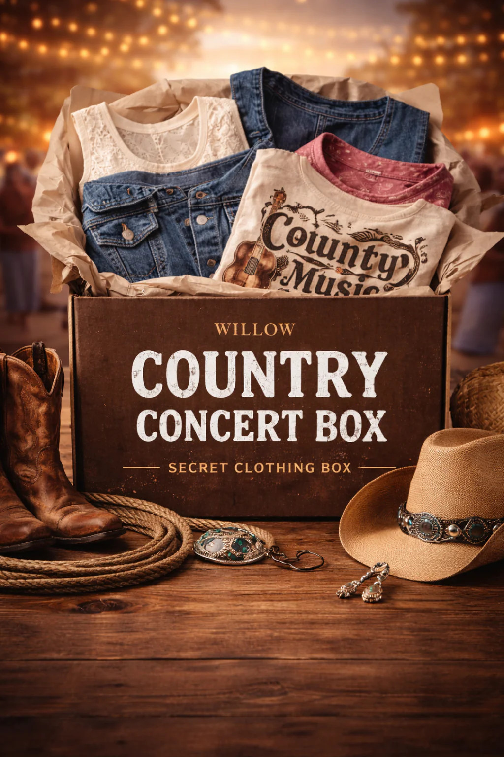 Willow Clothing Co. Country Concert Box | Willow Boutique