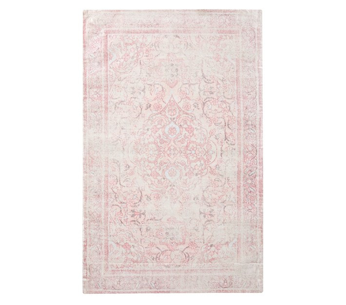 Monique Lhuillier Floral Antique Rug | Pottery Barn Kids