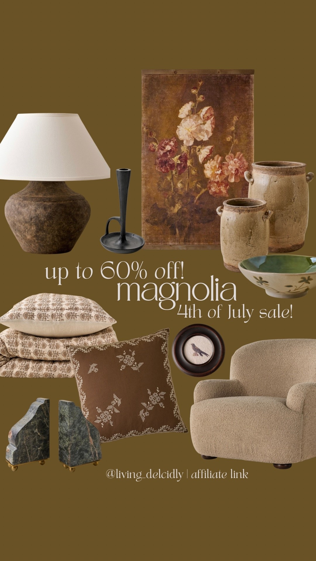So many pretty finds from Magnolia are ON SALE!! I own the table lamp & I’ve got the ceramic vases in my cart!

#LTKHome #LTKSaleAlert