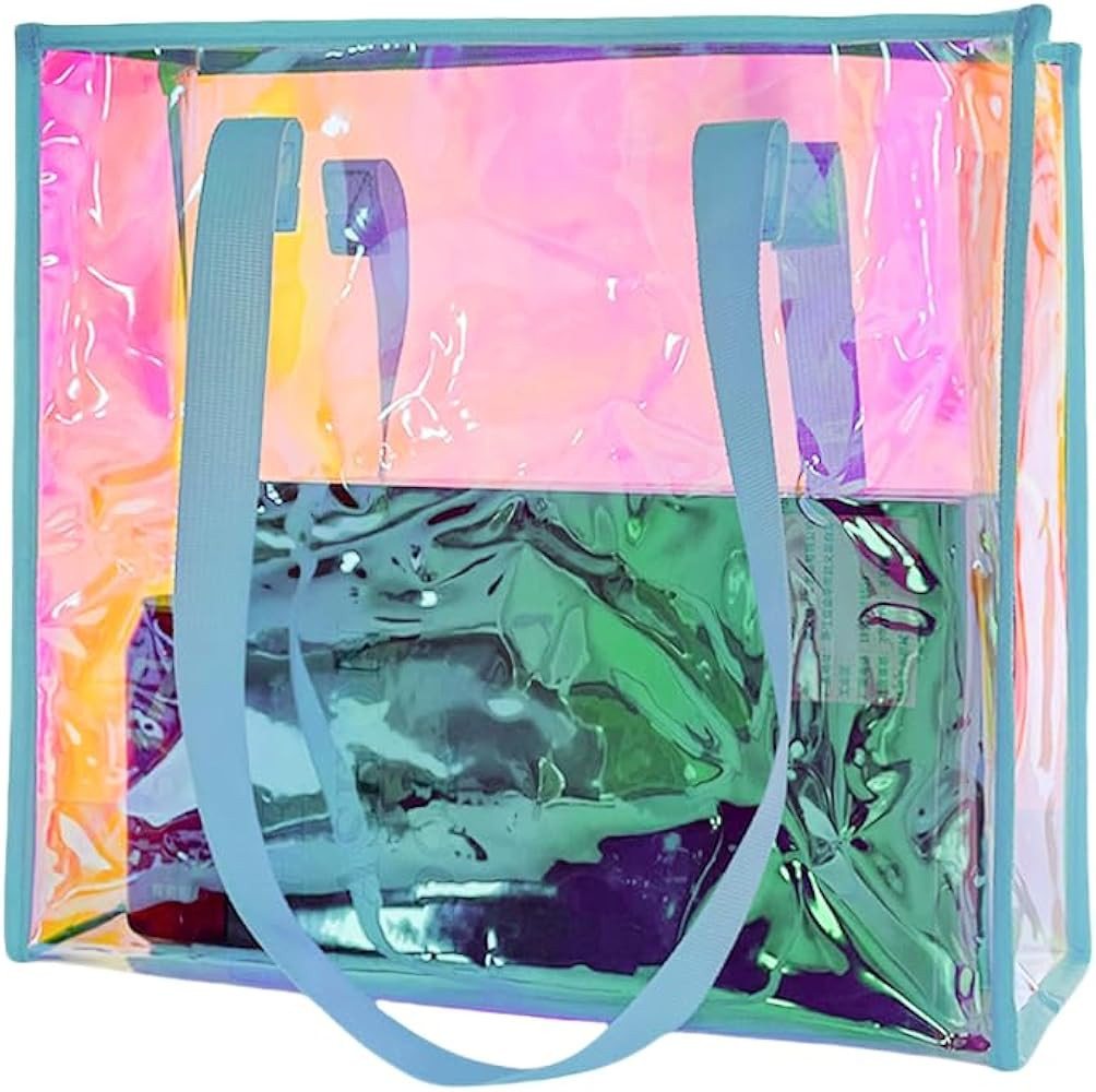 Kasepie Iridescent Hot Pink Handbag Ladies, Girls Storage Bag for the Gym, Daily Life, Measuring 13.78 * 4.72 * 12.2 inches | Amazon (US)
