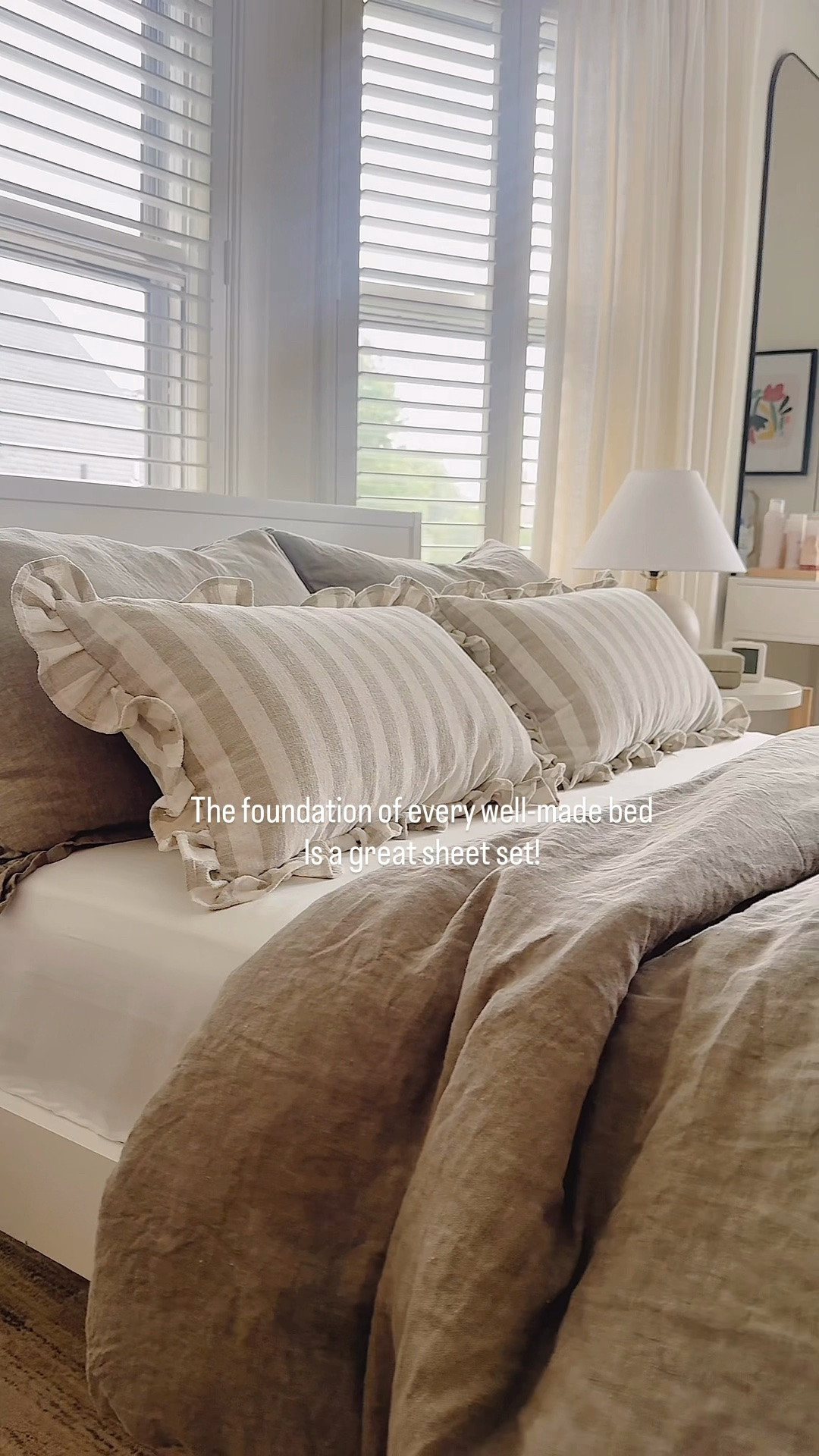 A beautiful bed always starts with the sheets! They’re the foundation of every cozy, inviting bed. I’ve been loving these BleuBully 100% tencel modal sheets because they’re incredibly soft, drape beautifully, and keep me cool and comfortable all night long.
Even better, every purchase supports animal shelters through BleuBully’s Sheets for Shelters initiative, so your purchase helps make a difference for animals in need. 🐾

Use my code DREAMWKASIAK20 to save 20% if you’re ready to give your bed a little luxury upgrade.


#ad @bleubullybedding #sponsored

#LTKdayinmylife #LTKSaleAlert #LTKHome
