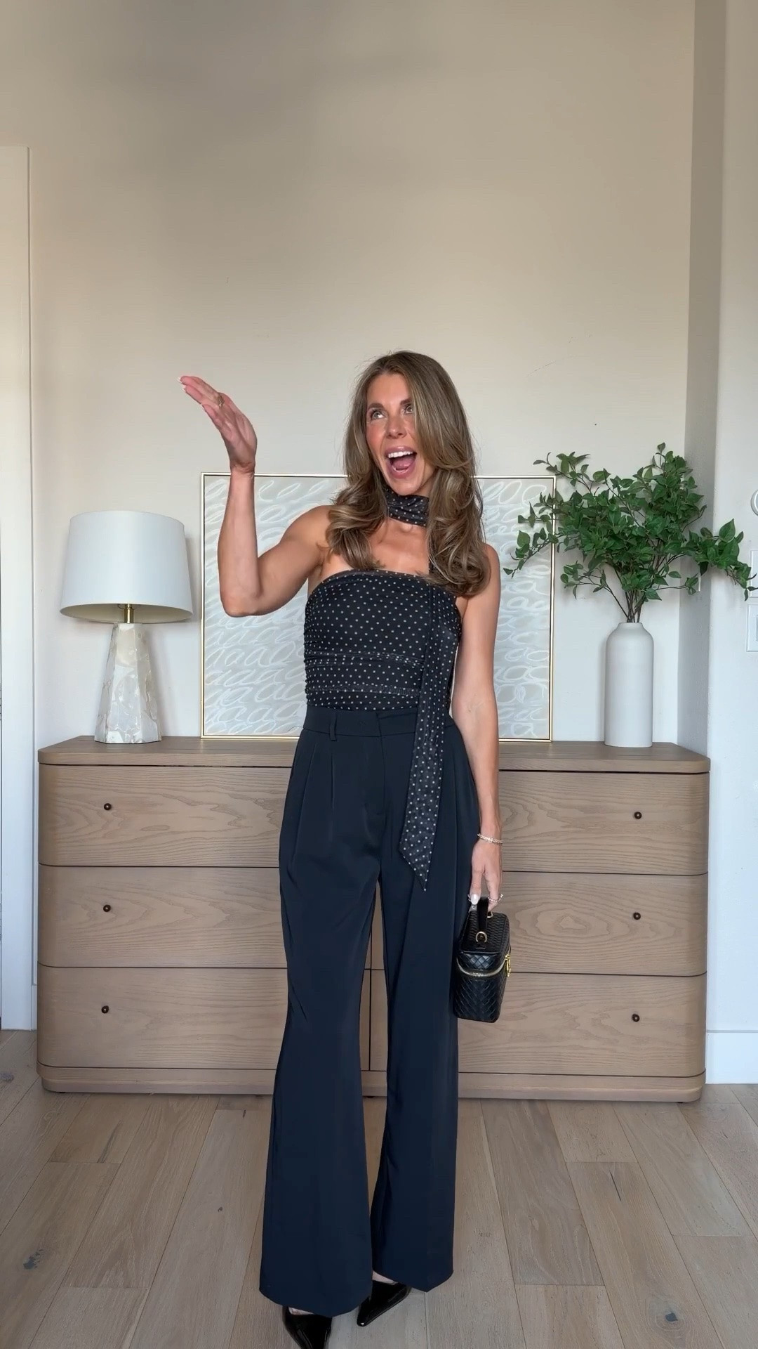 OOTN for dinner in Dallas! Xs top and xs pants! Strapless top with neck scarf comes in multiple colors. TTS but fyi top fits tight!!

#LTKdayinmylife #LTKgrwm #LTKootd