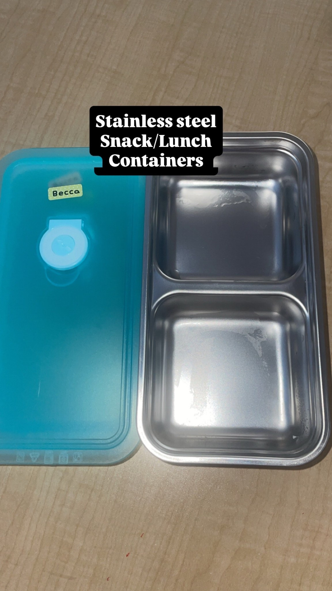 Stainless steel containers for snacks and lunch 

#LTKSaleAlert #LTKdayinmylife #LTKKids