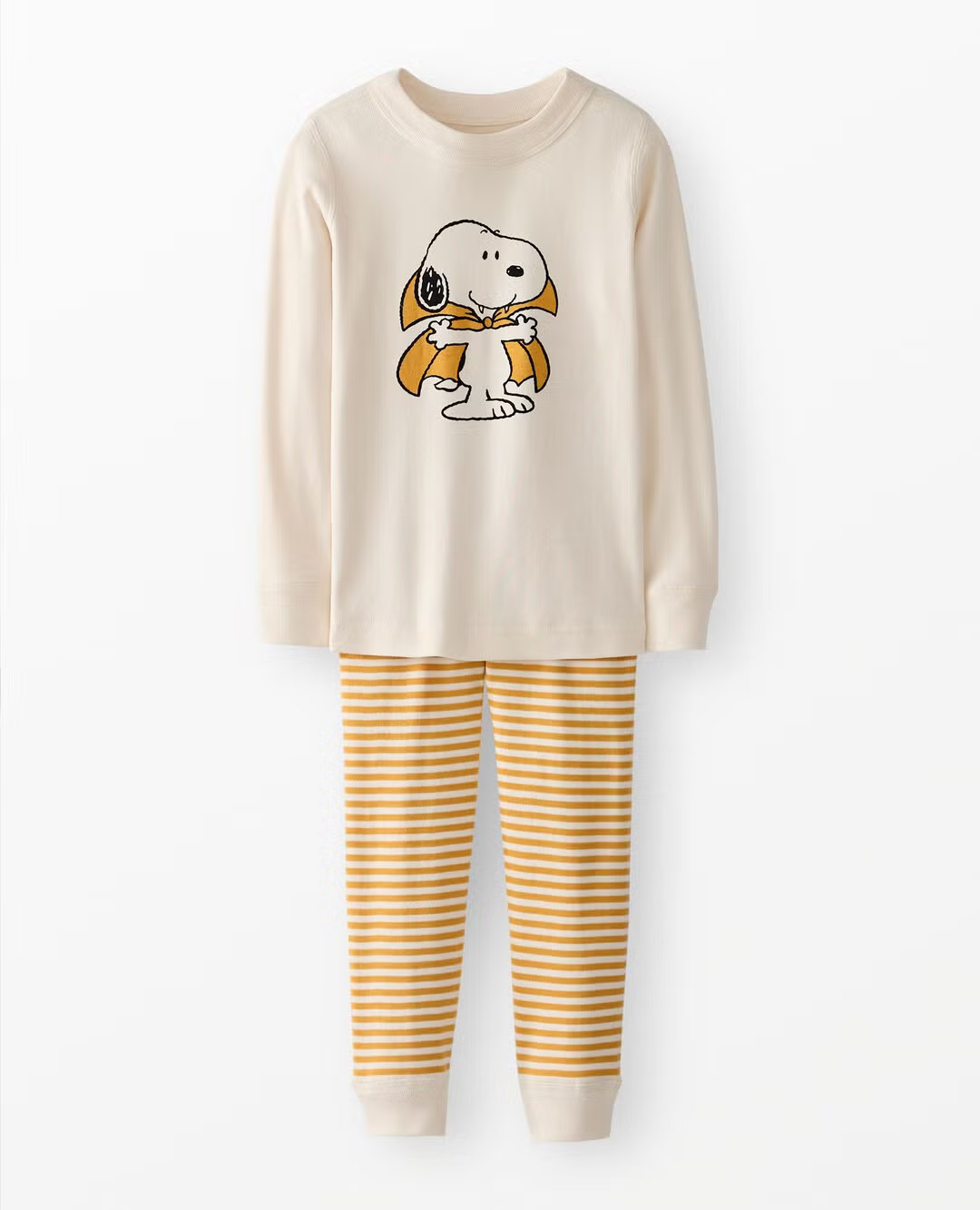 Kids Peanuts Halloween Long John Pajama Set | Hanna Andersson