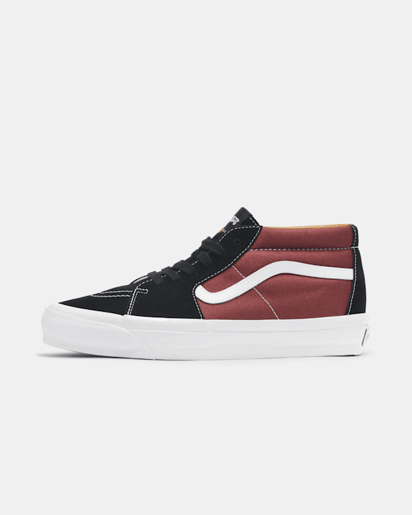 Premium Sk8-Mid 83(Black & Russet Maroon) | Vans (US)
