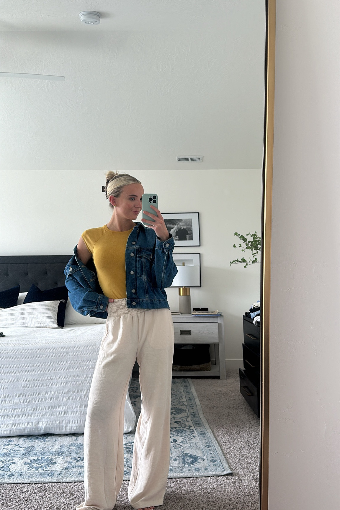 Today’s outfit! Pants are old from bohme but linked a similar pair! 🫶🏻

#LTKsalealert