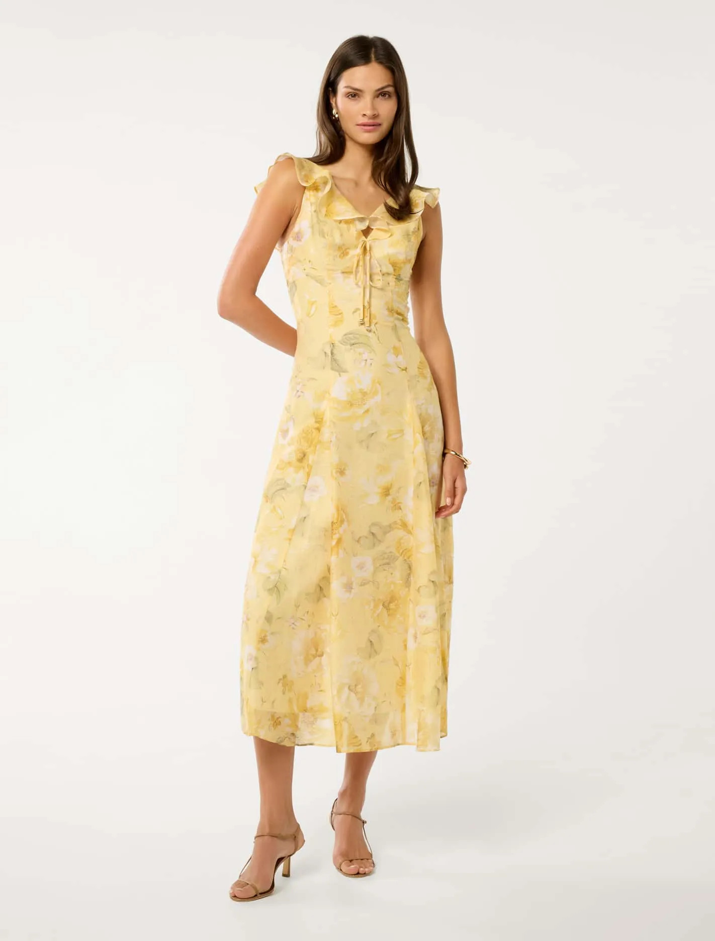 Lenny Godet Printed Midi | Ever New (CA)