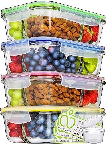 Glass Meal Prep Containers | Amazon (US)
