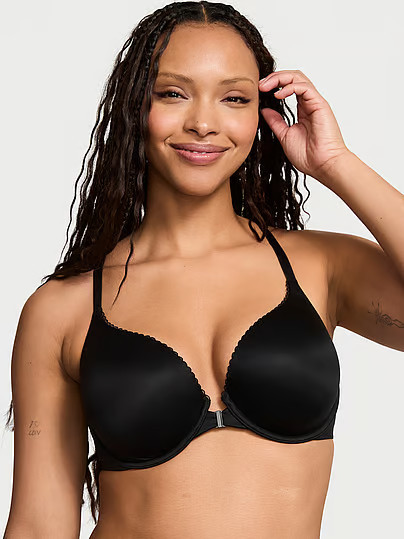 Body by Victoria Perfect Shape Lace Racerback Push-Up Bra, Black, 36D - Women's Bras - Victoria's Secret | Victoria's Secret (US / CA )
