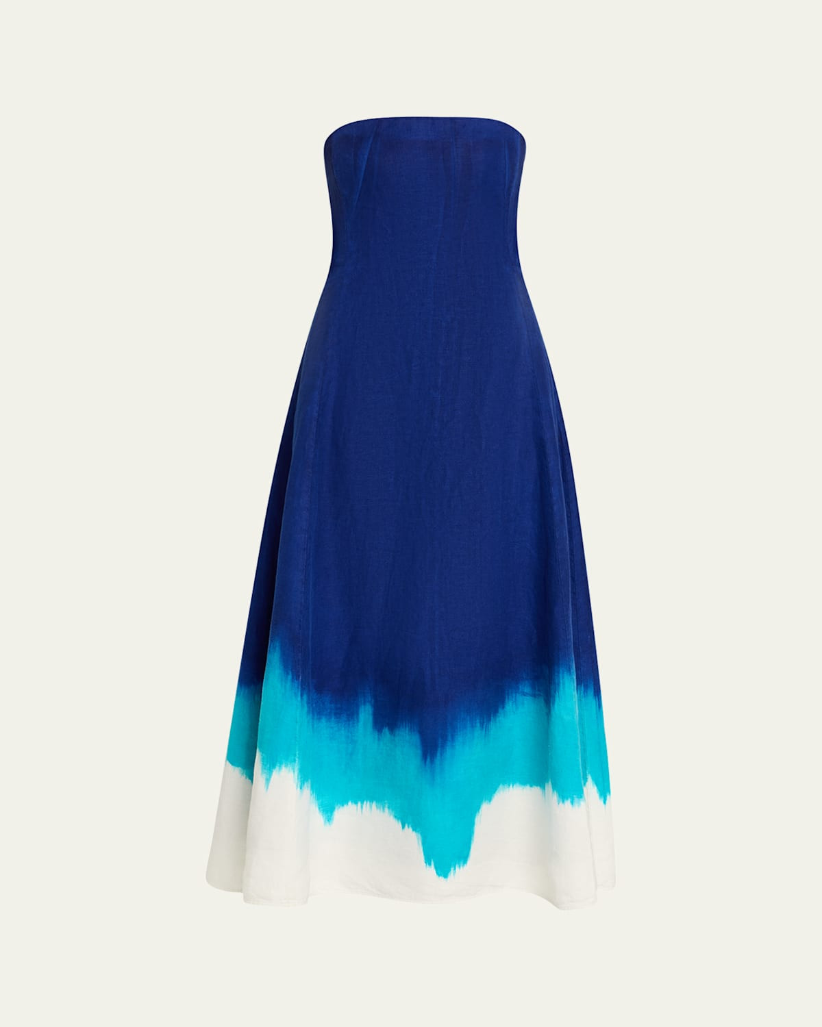 Alessia Strapless Tie-Dye Dress | Bergdorf Goodman