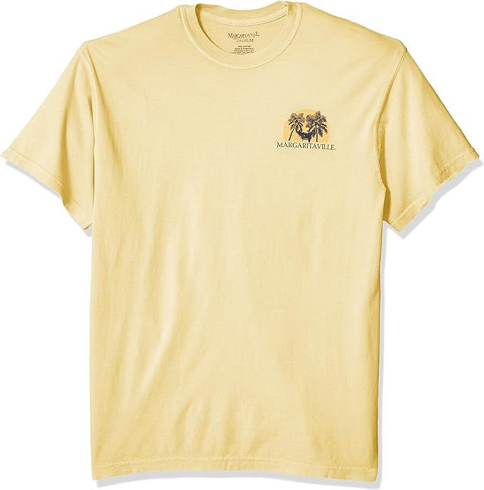 Margaritaville Men's Passed Out Hammock Graphic Short Sleeve T-Shirt | Amazon (US)